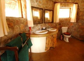 Ruaha River Lodge - bathroom sink